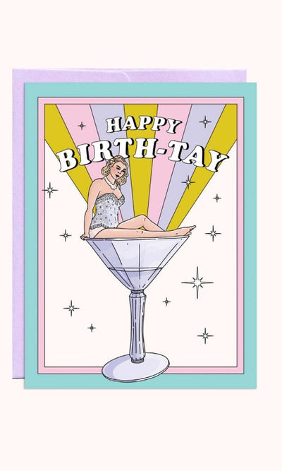 Happy Birth-Tay | Birthday Card - 310 Home/Gift
