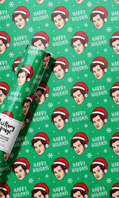 Harry Holidays Christmas Wrapping Paper - GIFT