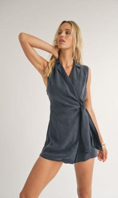 Heritage Wrap Front Romper - 220 Other Bottoms