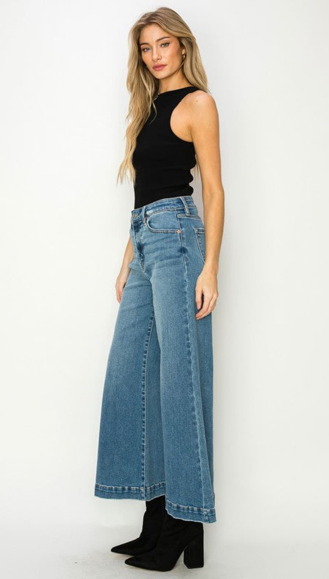 デニム・ジーパン MISBHV Woman Jeans Blue 241W305 MALIBU BLU AZUL BY MOUSSY ジーンズ デニム デニムパンツ DENIM カーブ