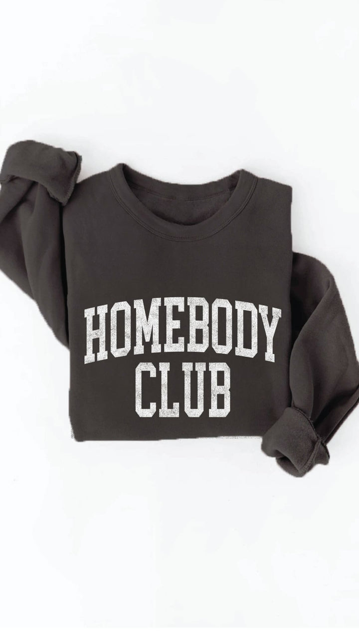 HOMEBODY CLUB Graphic Sweatshirt - 150 Sweatshirts