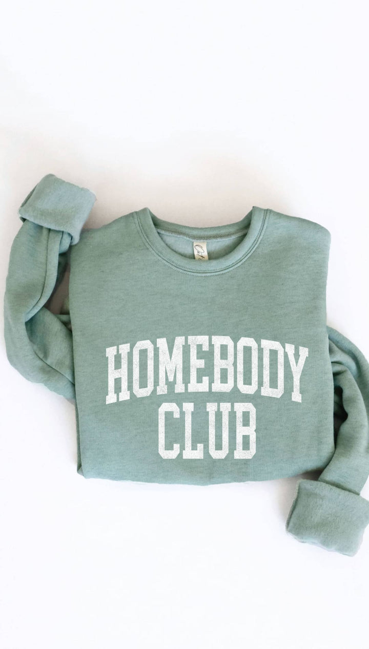 HOMEBODY CLUB Graphic Sweatshirt - 150 Sweatshirts