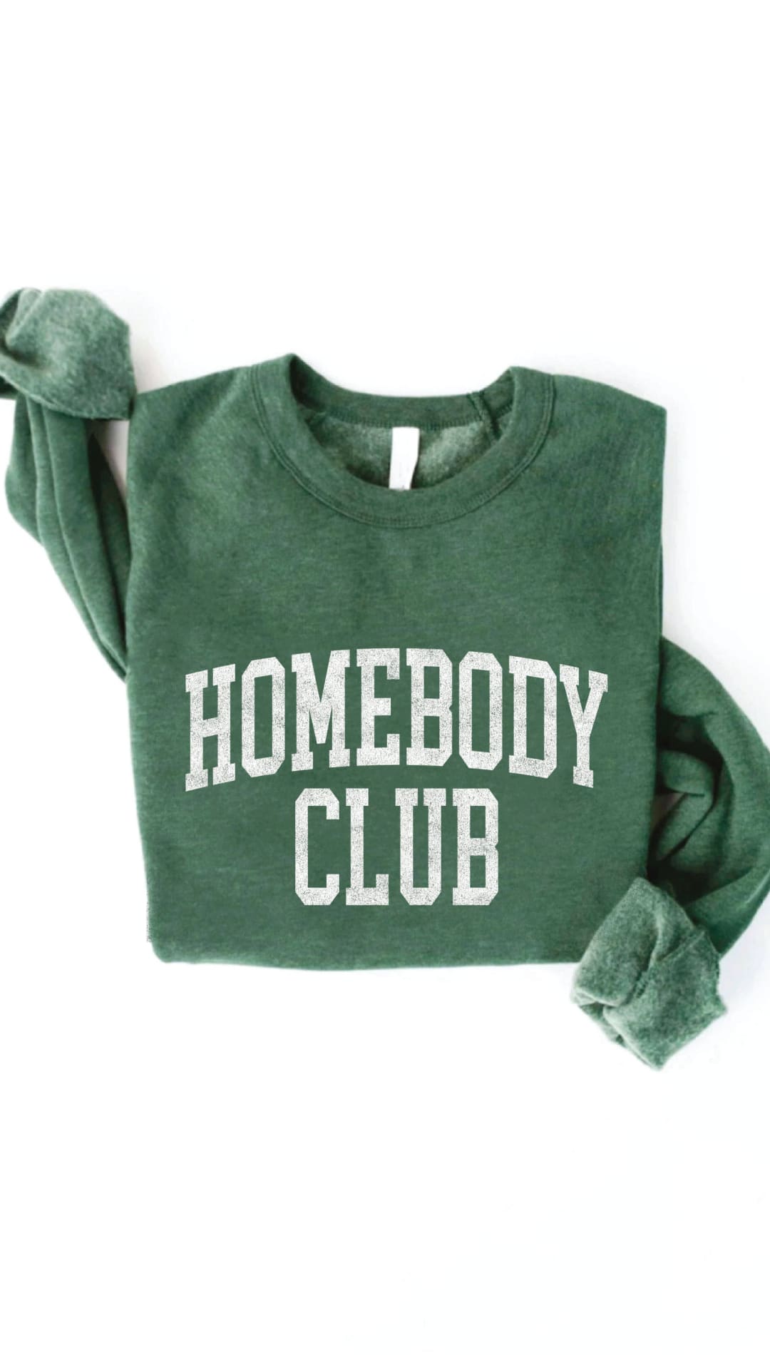 HOMEBODY CLUB Graphic Sweatshirt - 150 Sweatshirts