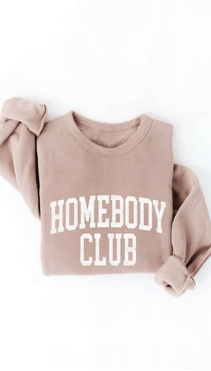 HOMEBODY CLUB Graphic Sweatshirt - 150 Sweatshirts