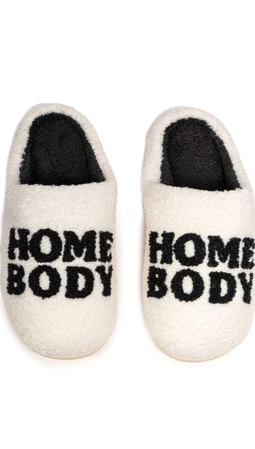 Indoor / Outdoor Slippers - ’Home Body’ - White - S/M - 240 Intimates/Lounge