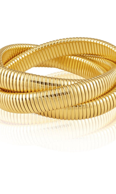 Infinity Multi Layered Bracelet - Gold - JEWL