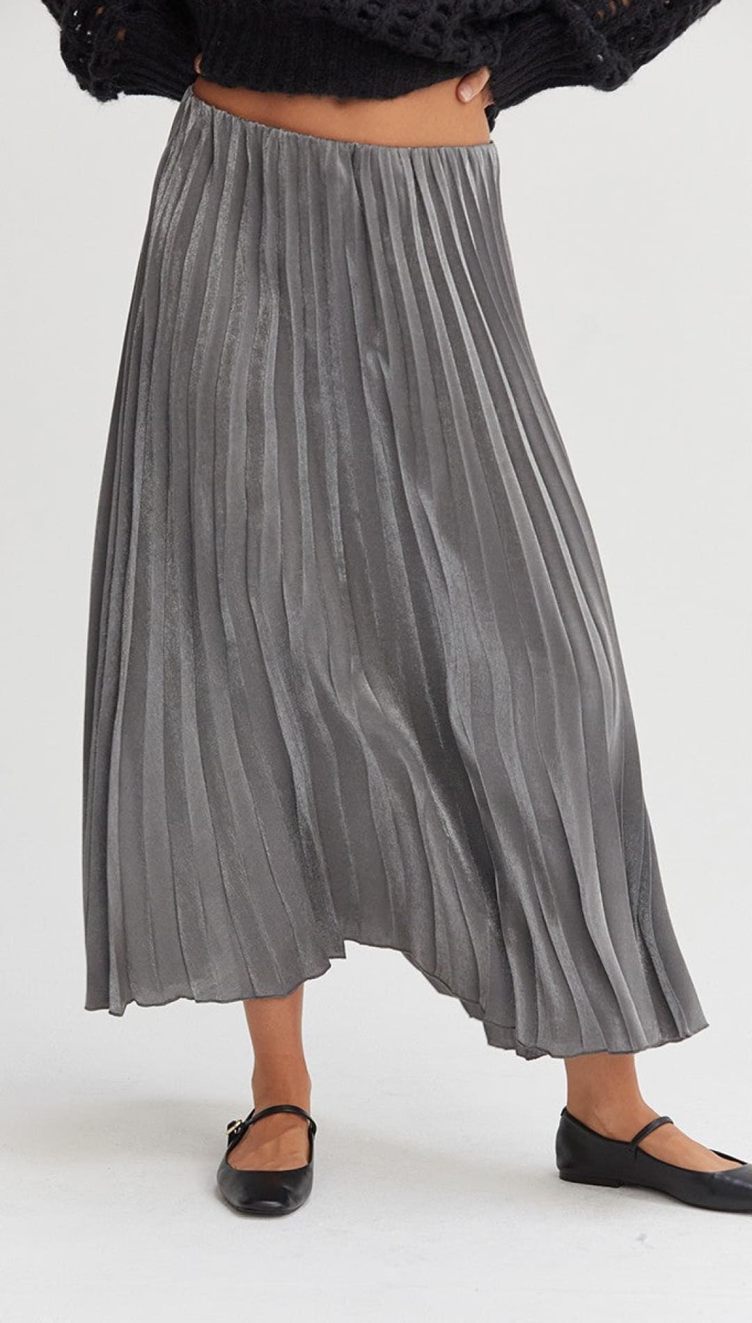 Jules Pleated Midi Skirt - 220 Other Bottoms