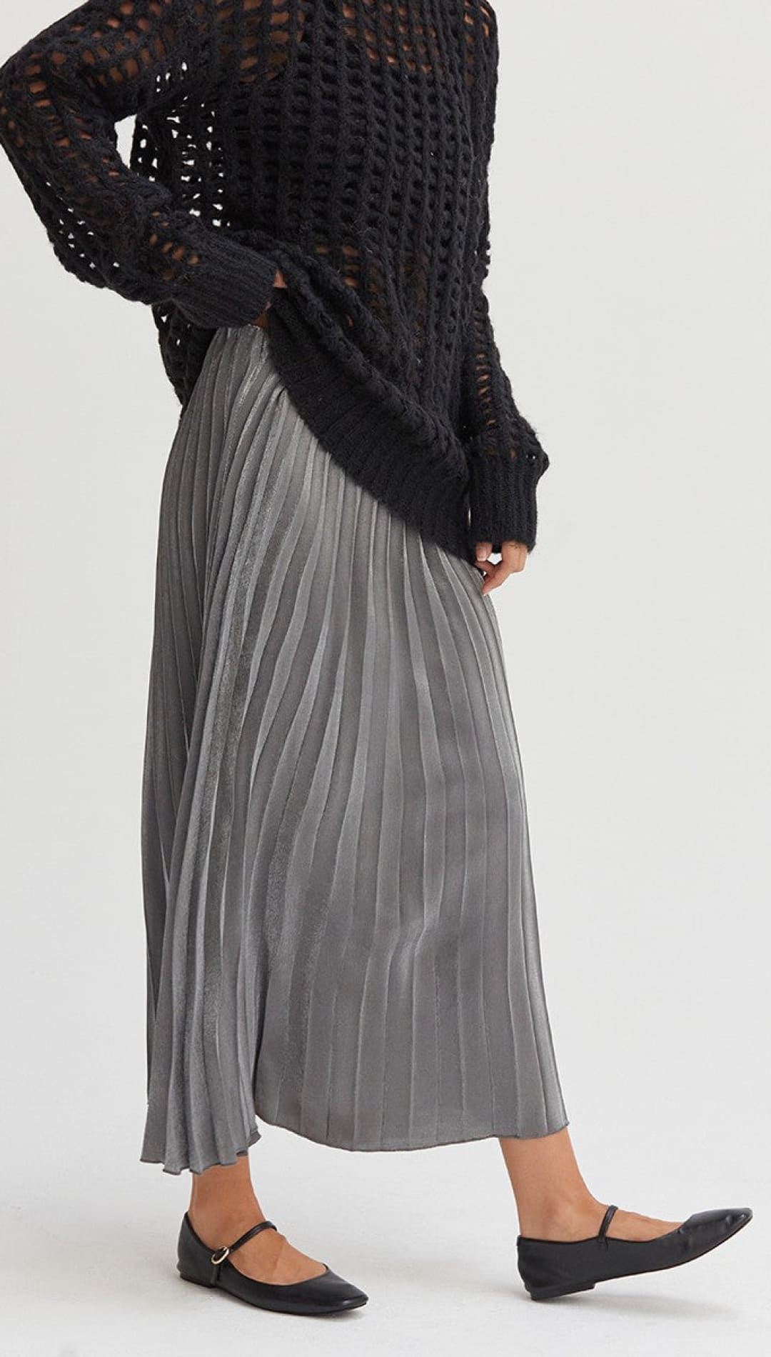 Jules Pleated Midi Skirt - 220 Other Bottoms