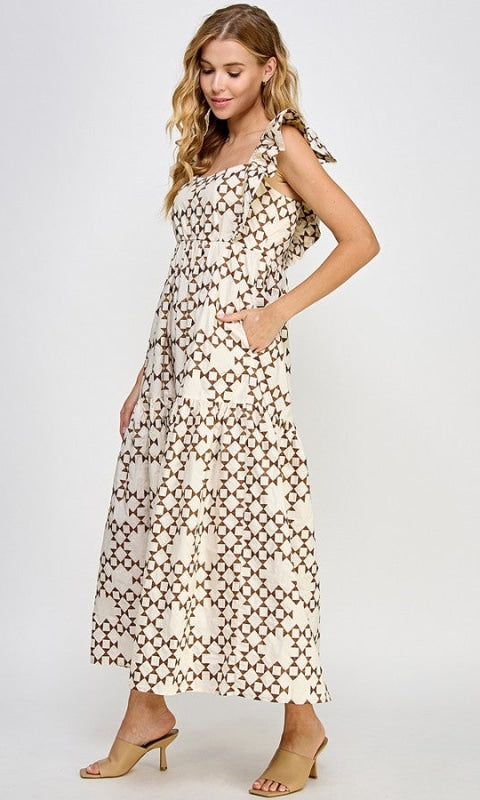 Kate Printed Maxi Dress - 180 Dresses