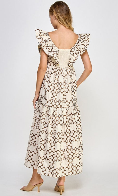 Kate Printed Maxi Dress - 180 Dresses