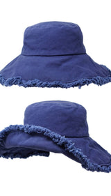 Keanu Navy Bucket Hat