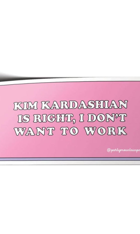 Kim K Work Sticker - 310 Home/Gift