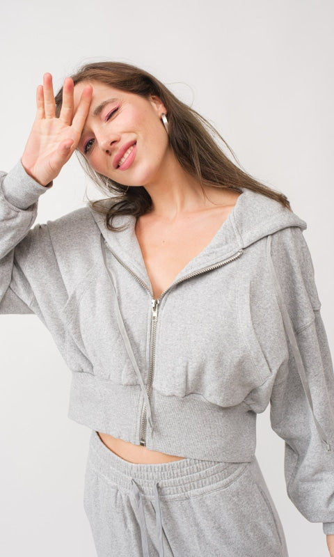 Koda Cropped Hoodie - 240 Intimates/Lounge