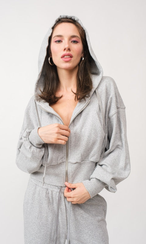 Koda Cropped Hoodie - 240 Intimates/Lounge