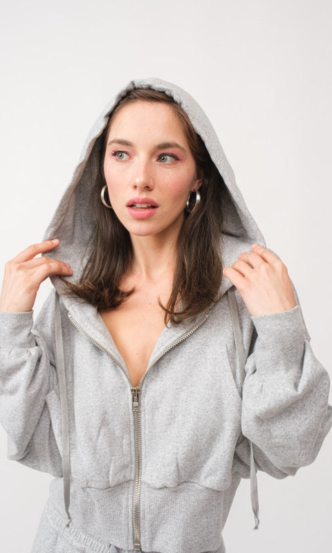 Koda Cropped Hoodie - 240 Intimates/Lounge