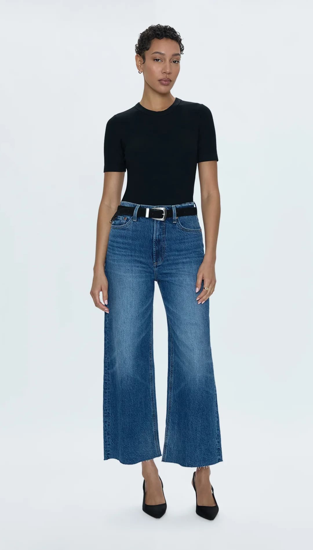 Lana Cropped Jeans - Palladium - 200 Jeans