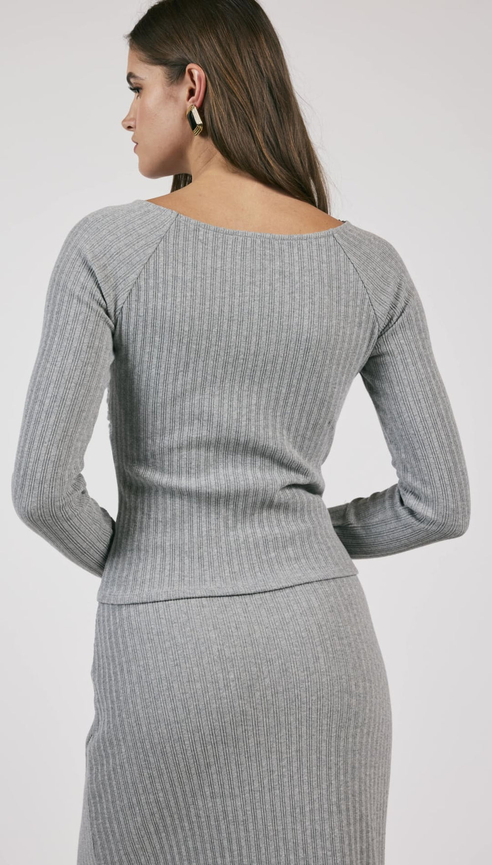 Less Is More Knit Top - 110 Long Sleeve