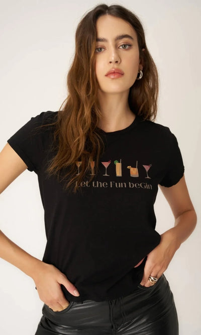 Let The Fun Be Gin Graphic Tee - 130 Graphics