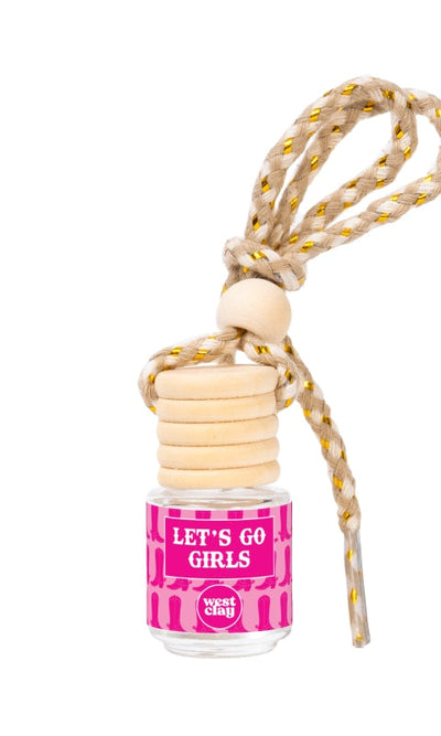 Let’s Go Girls Western Style Car Air Freshener | Diffuser - GIFT