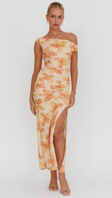 Lily Floral Mesh Dress