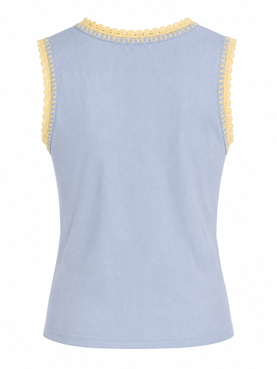 Limoncello Lace Trim Tank
