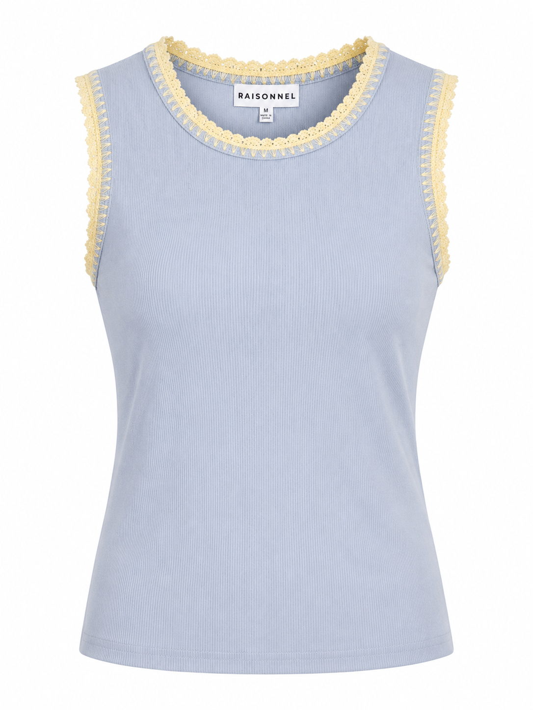 Limoncello Lace Trim Tank