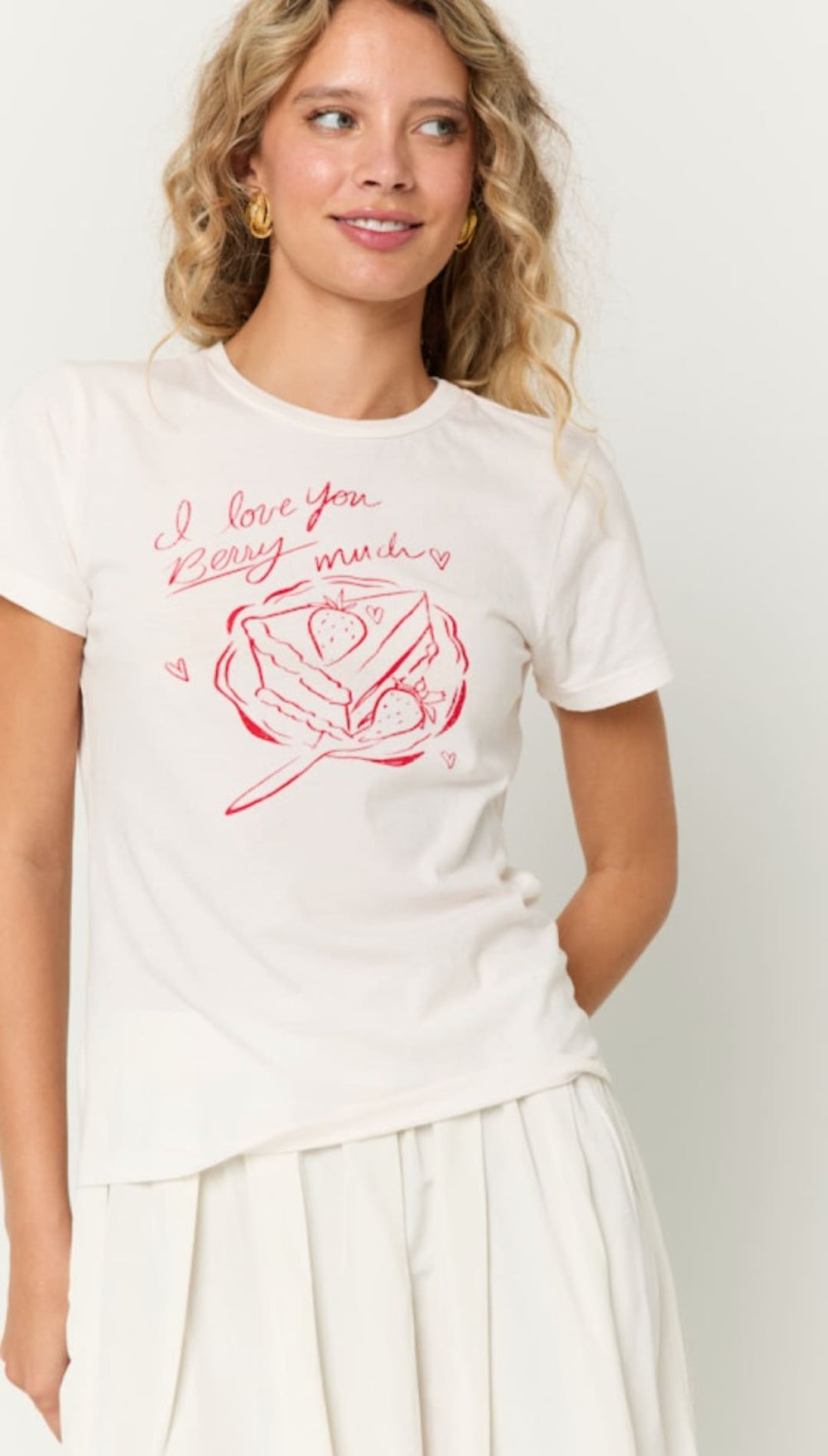 Love You Berry Much Tee - 130 Graphics