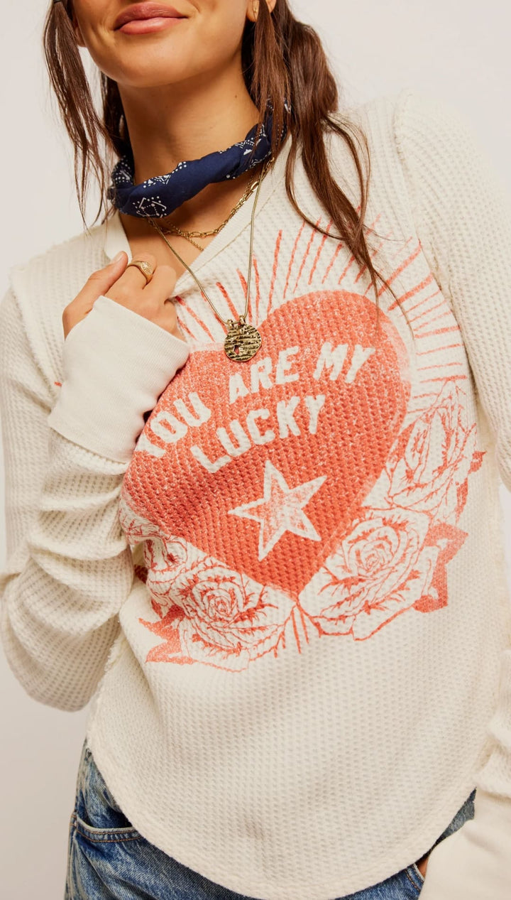 Lucky Locket Tee - 110 Long Sleeve