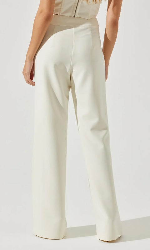 Madison High Waist Pintuck Pants - 220 Other Bottoms