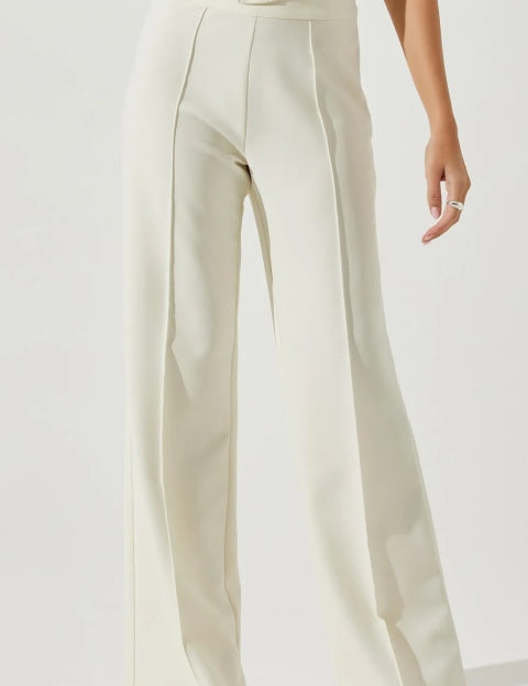 Madison High Waist Pintuck Pants - 220 Other Bottoms