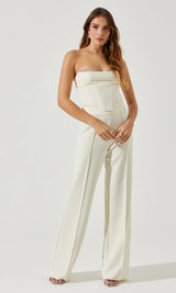 Madison High Waist Pintuck Pants