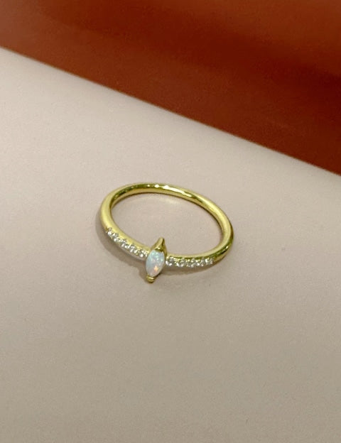 Marquis Opal Ring - Jewelry
