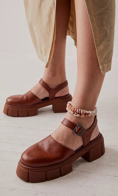 Milan Mary Jane Platform Sandals - Shoes