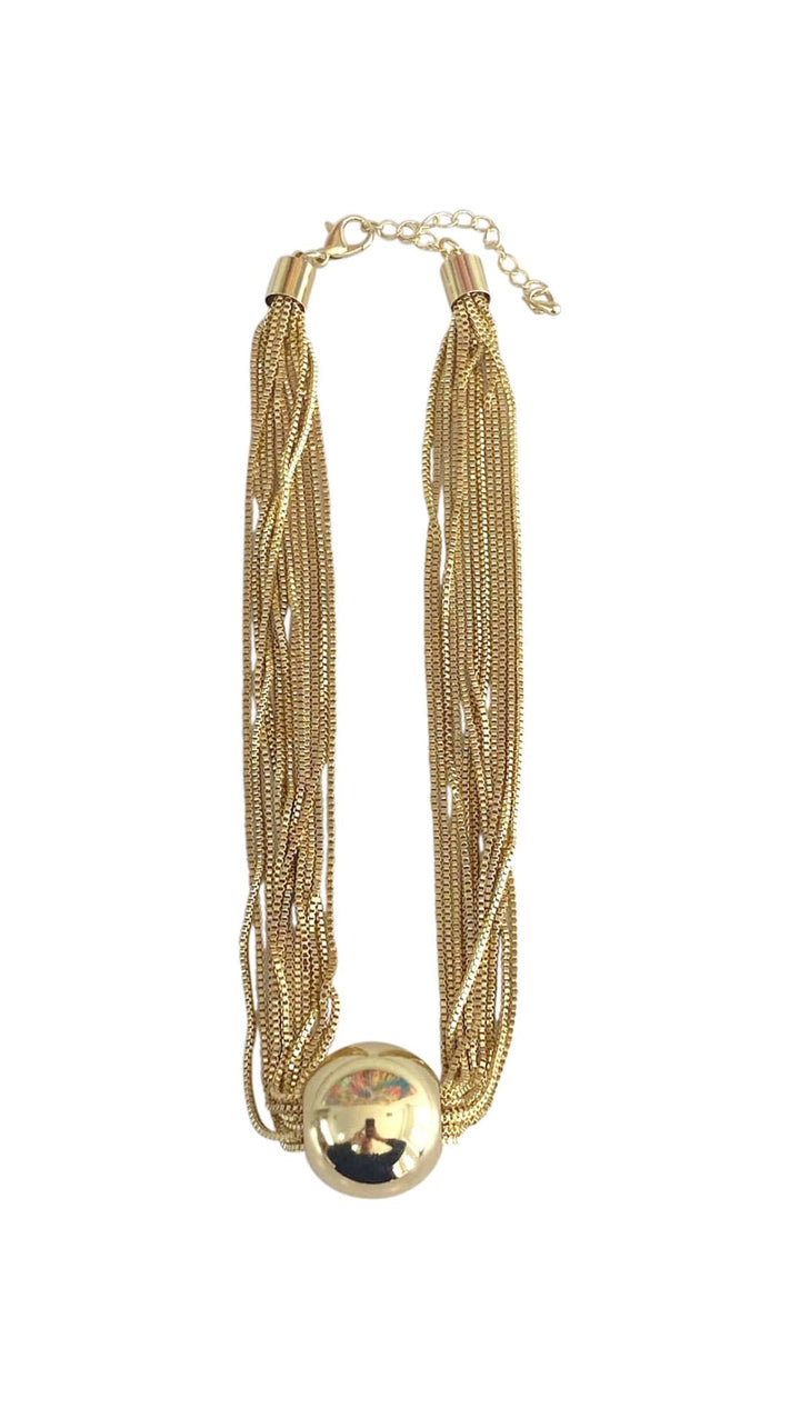 Montel Necklace - Gold Mix - 260 Jewelry