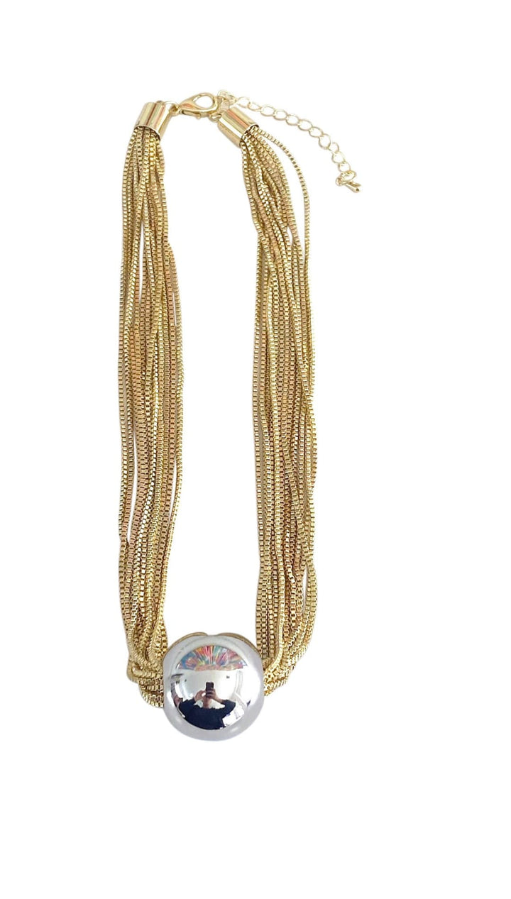 Montel Necklace - Gold Mix - 260 Jewelry