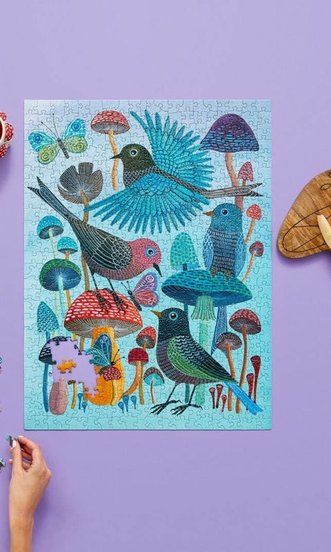 Mushroom Garden Puzzle | 500 Piece Puzzle - GIFT