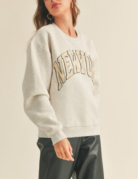 New York Varsity Sweatshirt - Shirts & Tops