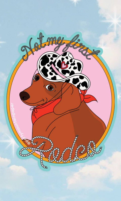 Not My First Rodeo Sticker - 310 Home/Gift