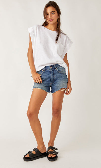 Now Or Never Denim Shorts - 200 Jeans