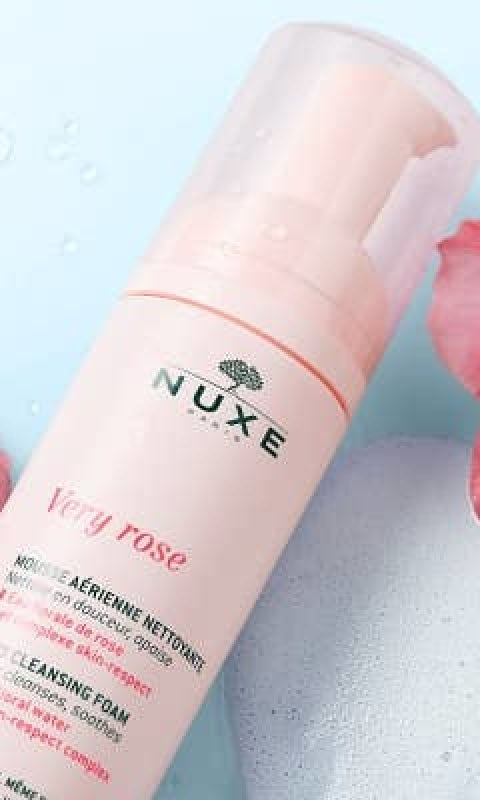 Nuxe Very Rose Light cleansing foam - 5 oz - GIFT