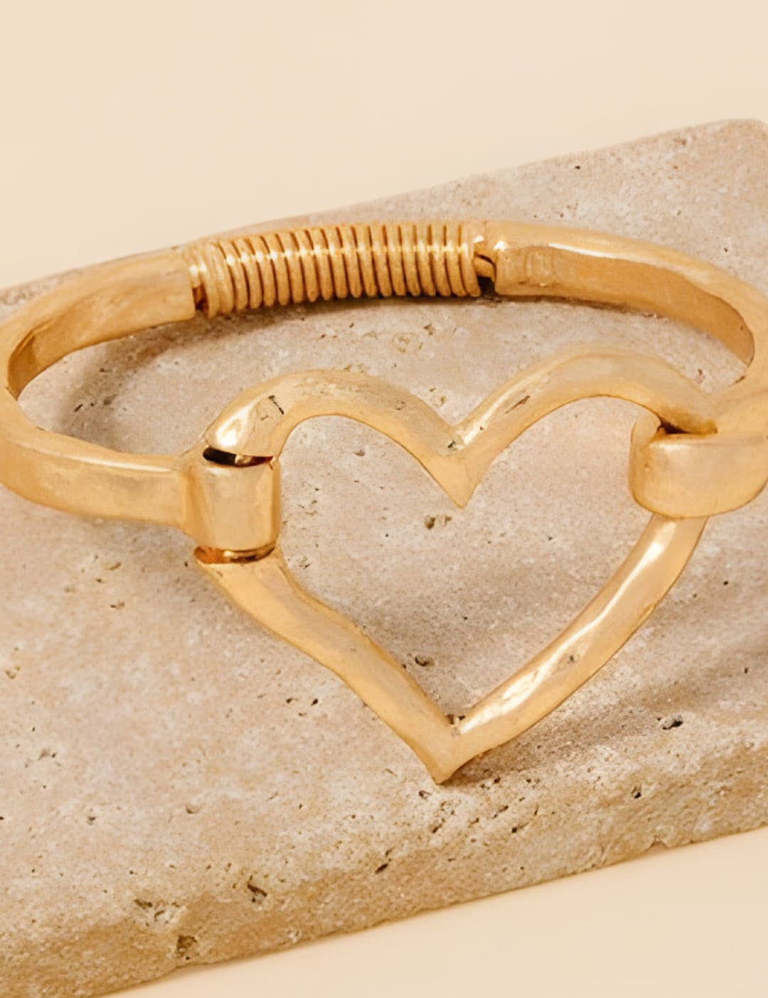 Open Heart Bangle - 260 Jewelry