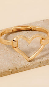 Open Heart Bangle