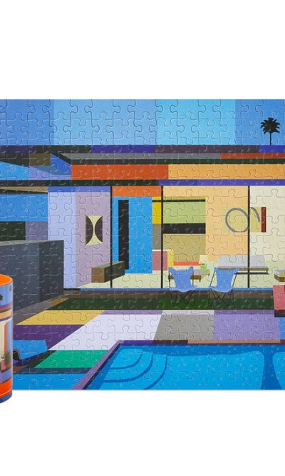 Palm Springs Mid-Century Architect | 250 Piece Jigsaw Puzzle - GIFT