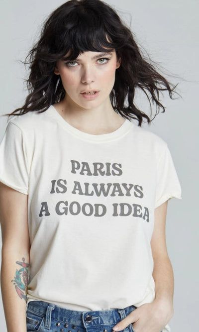 Paris Is Always A Good Idea Tee - Shirts & Tops