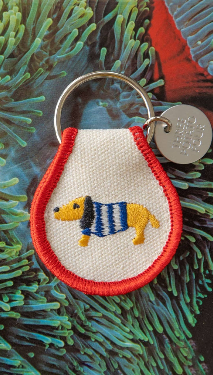 Patch Keychain - Sweater Dog - 310 Home/Gift