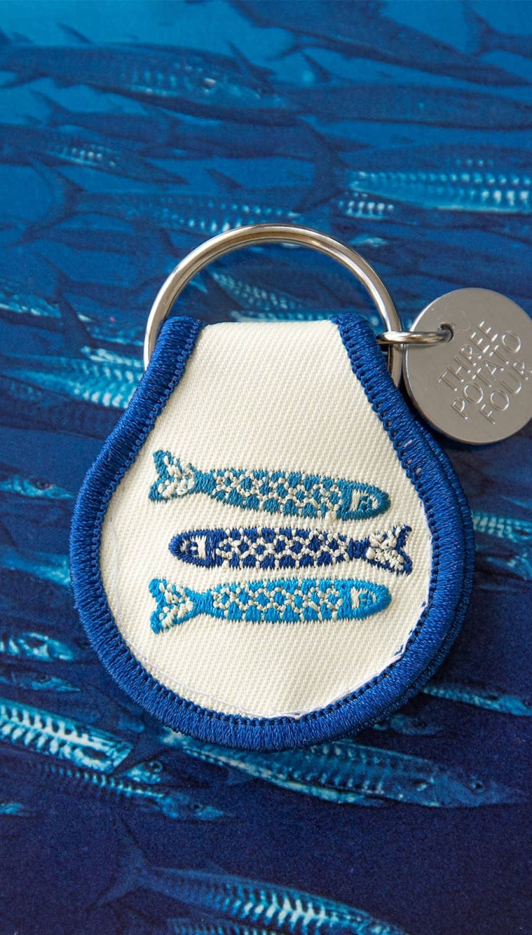 Patch Keychain - Tinned Fish - 310 Home/Gift