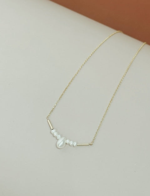 Pearl Drop Necklace - Jewelry