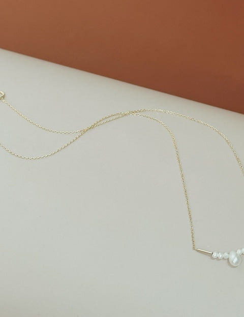 Pearl Drop Necklace - Jewelry