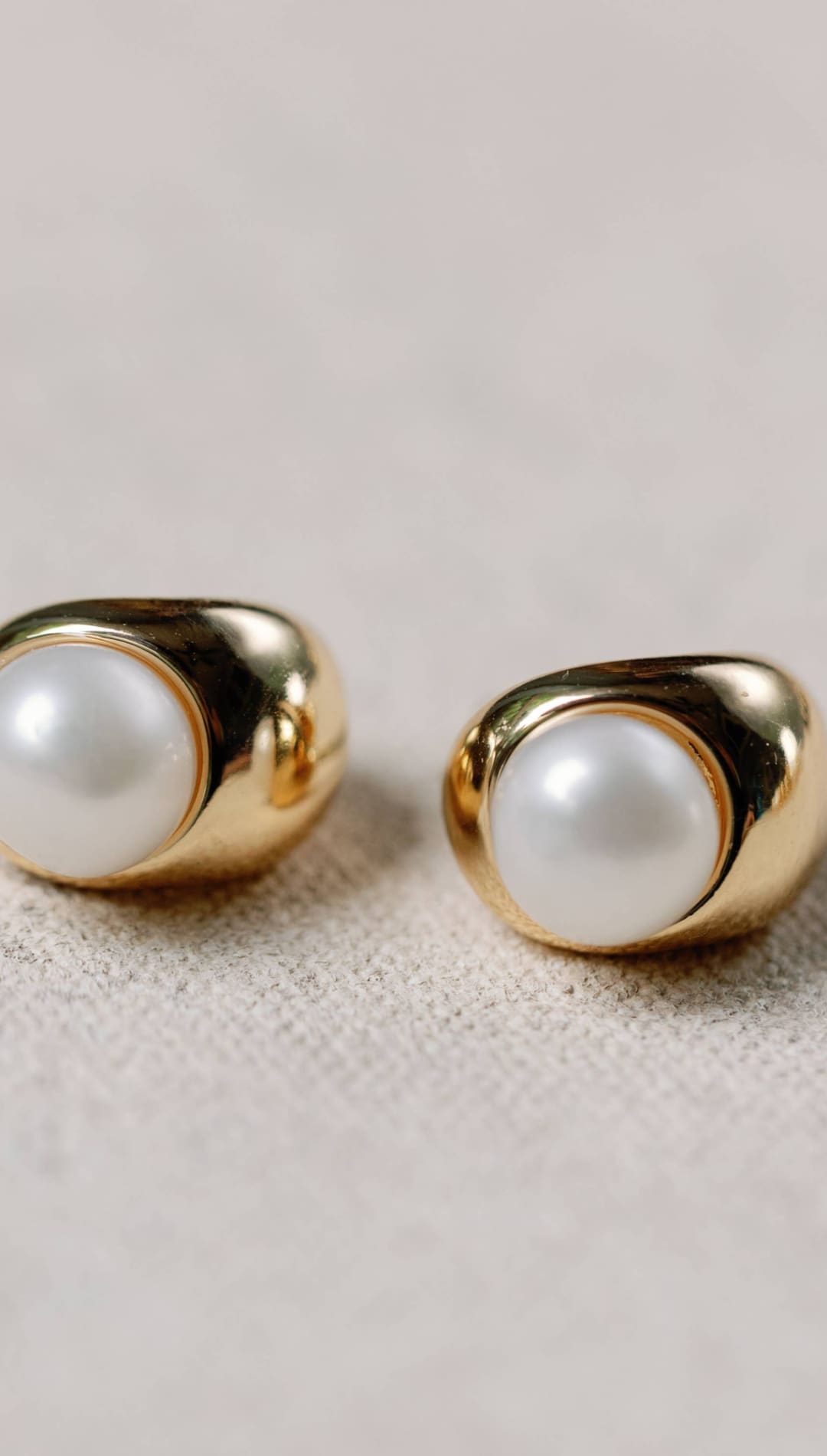 Pearl Huggie Mini Hoop Earrings - 260 Jewelry