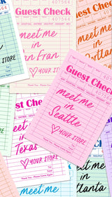 Sarasota Guest Check Sticker Decal